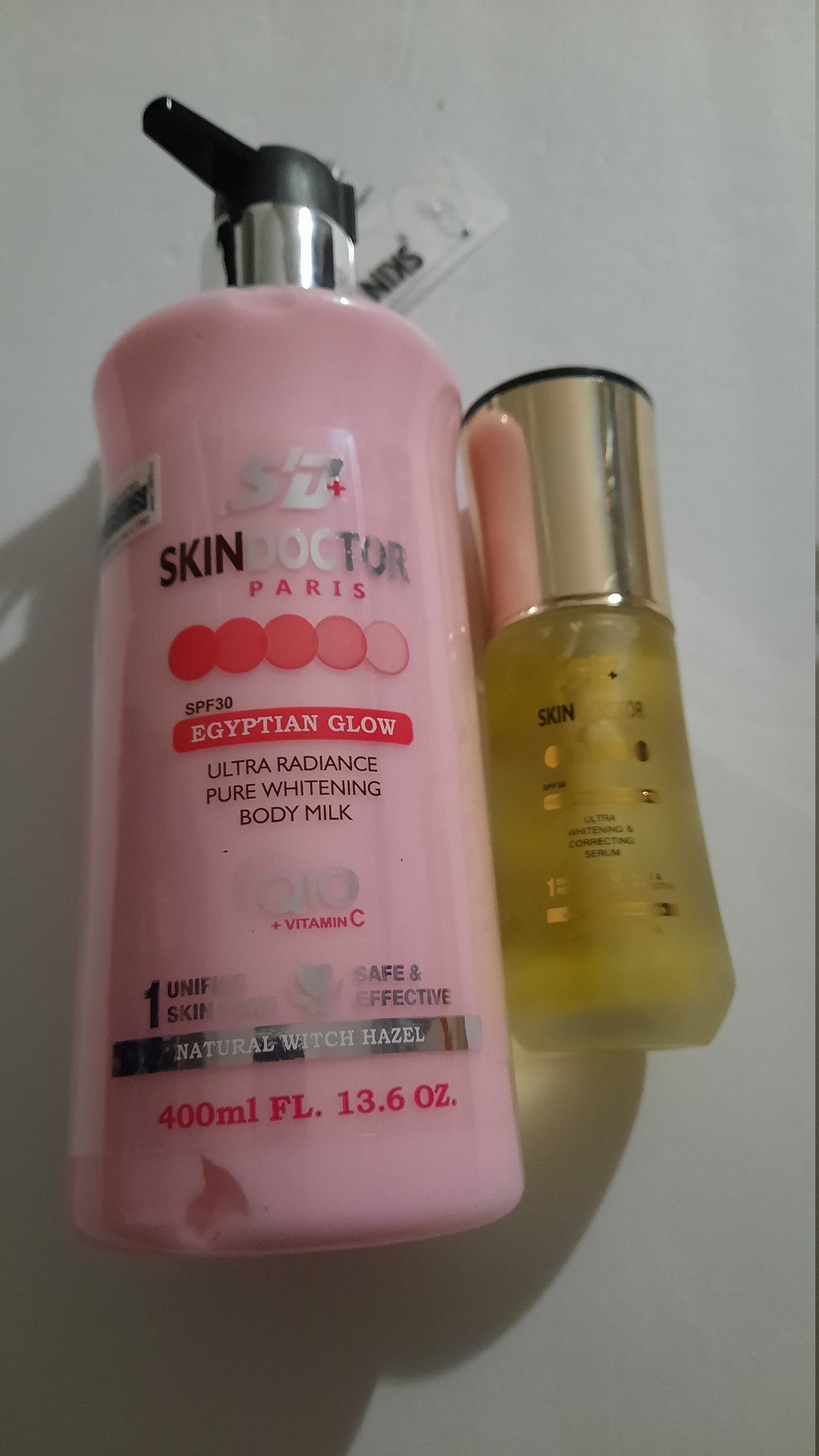 Skin Doctor Egyptian glow lotion 400ml & serum